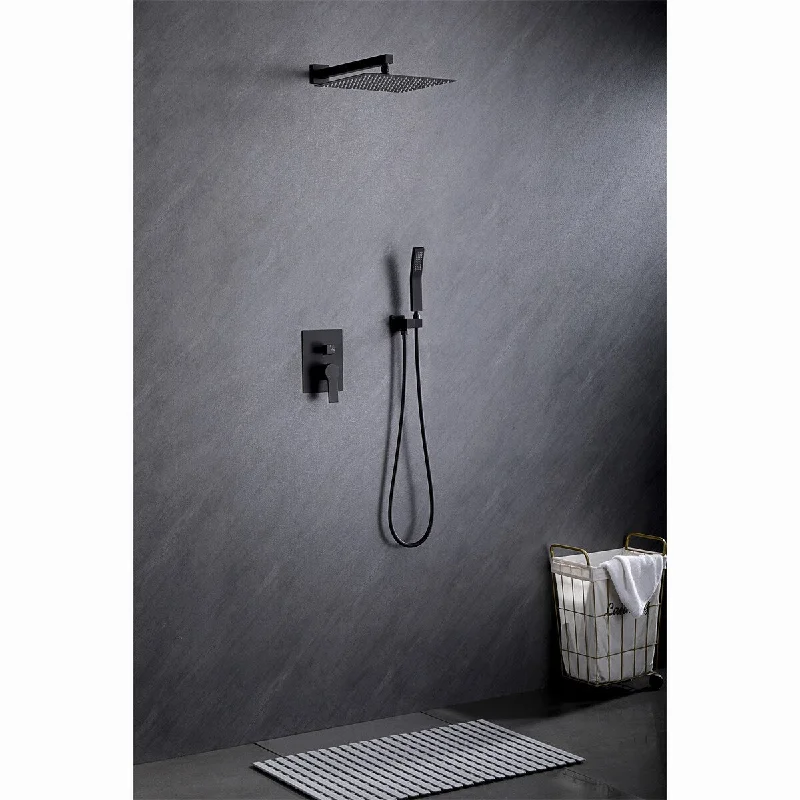 10 Inch Pressure Shower Head Handheld Shower Bathroom Rain Shower