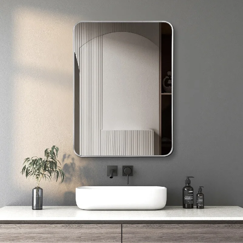 22"x30" Cornevian Rectangular Bathroom Wall Mirror - N/A