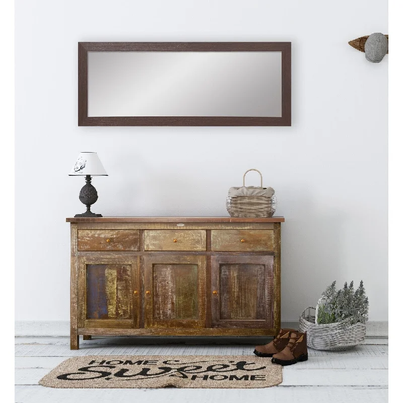 Aged Grain Wall Mirror