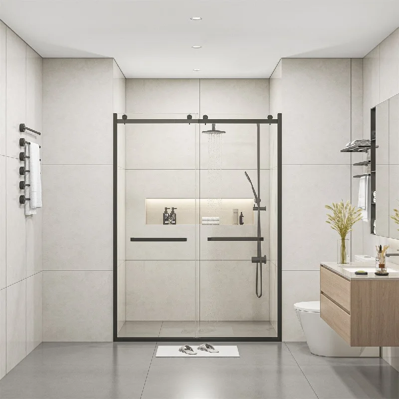 Double Sliding Glass Shower Doors