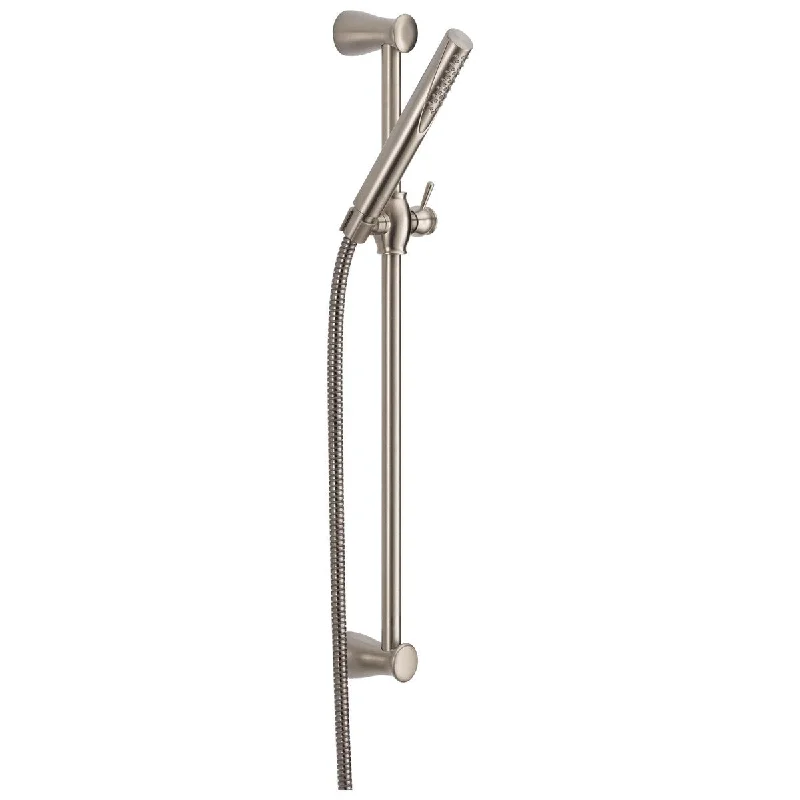 Grail Premium Single-Setting Slide Bar Hand Shower in Stainless