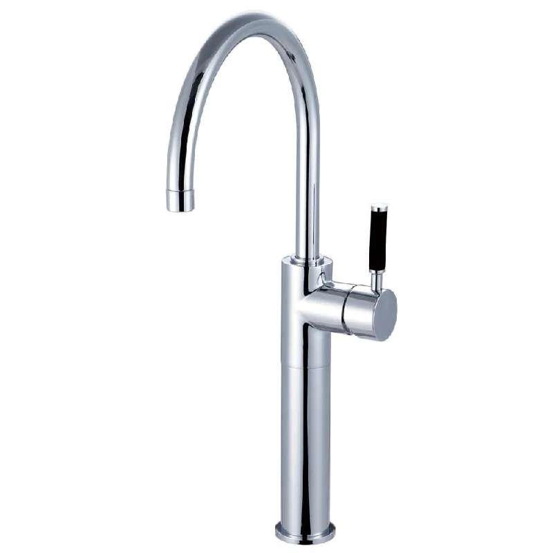 Kingston Brass Kaiser Chrome Single Handle Bathroom Vessel Sink Faucet FS8031DKL