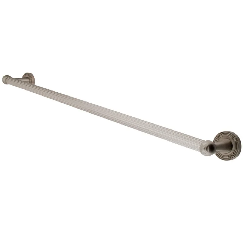 Kingston Satin Nickel Georgian Grab Bar for bathrooms & shower: 30" DR910308