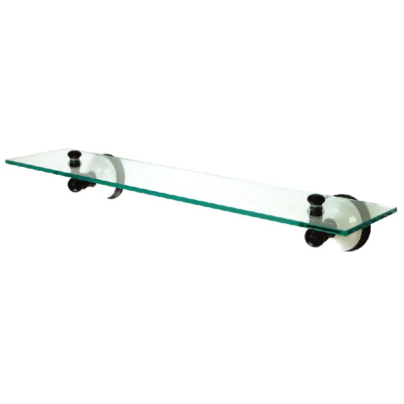 Kingston Tempered Bathroom Oil Rubbed Bronze Glass Shelf BA1119ORB