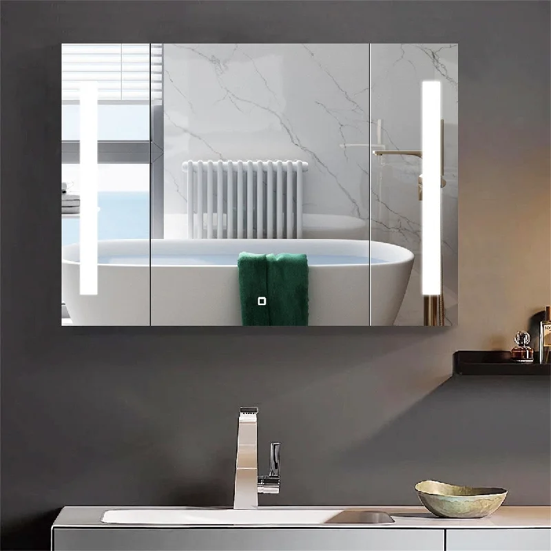 LED Mirror Medicine Cabinet Surface