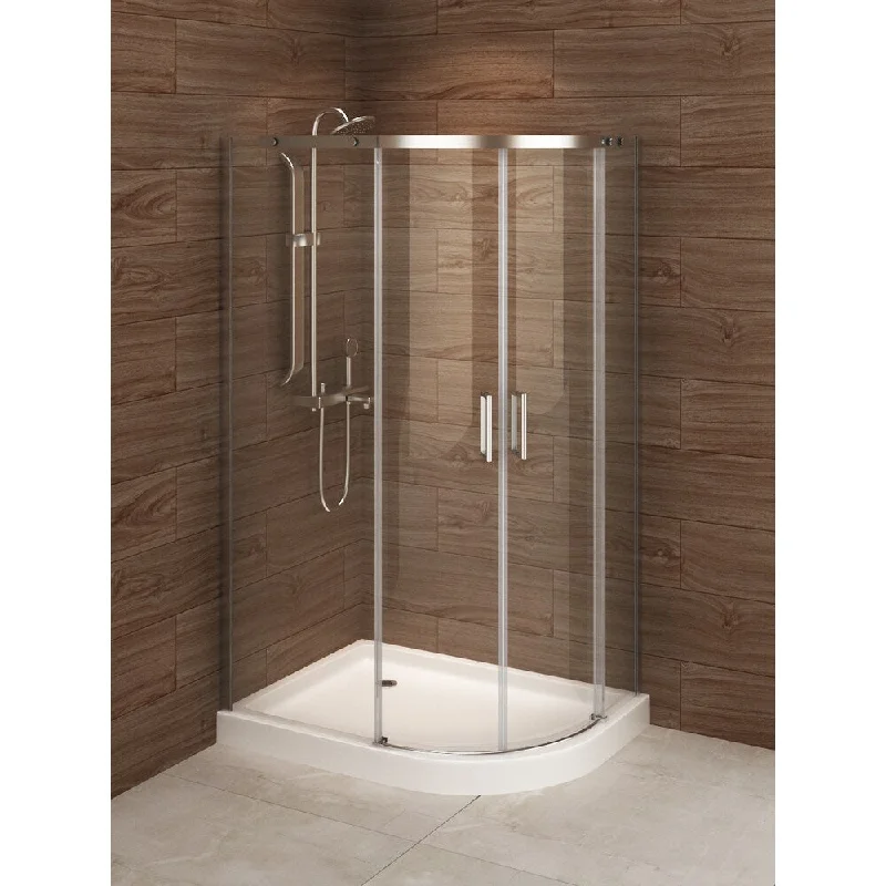 Madrid 48-inch x 36-inch Asymmetric Right-opening Corner Shower Stall