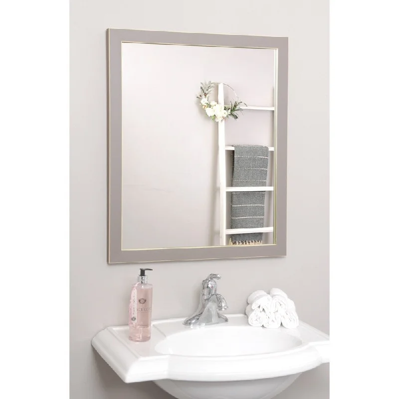 Minimal Designs Wall Mirrors - Gray