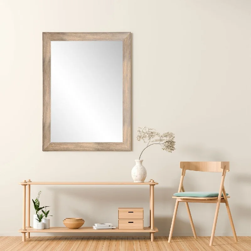 Urban Country Accent Mirror - Weathered Brown