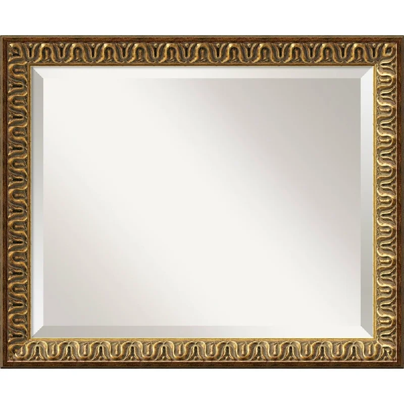 Wall Mirror Medium, Solare Gold 19 x 23-inch - medium - 19 x 23-inch