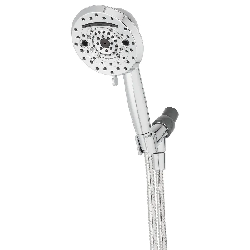 10-Spray PowerBlast Handheld Shower Head, Chrome, 1.8 GPM 51169