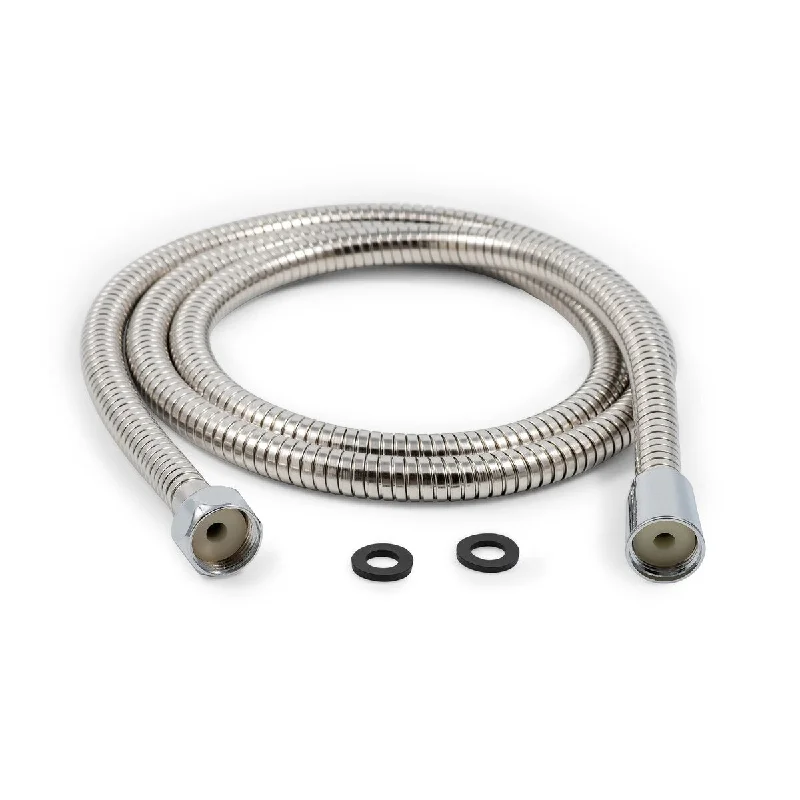 43716 RV/Marine 60" Flexible Replacement Shower Head Hose (Chrome)