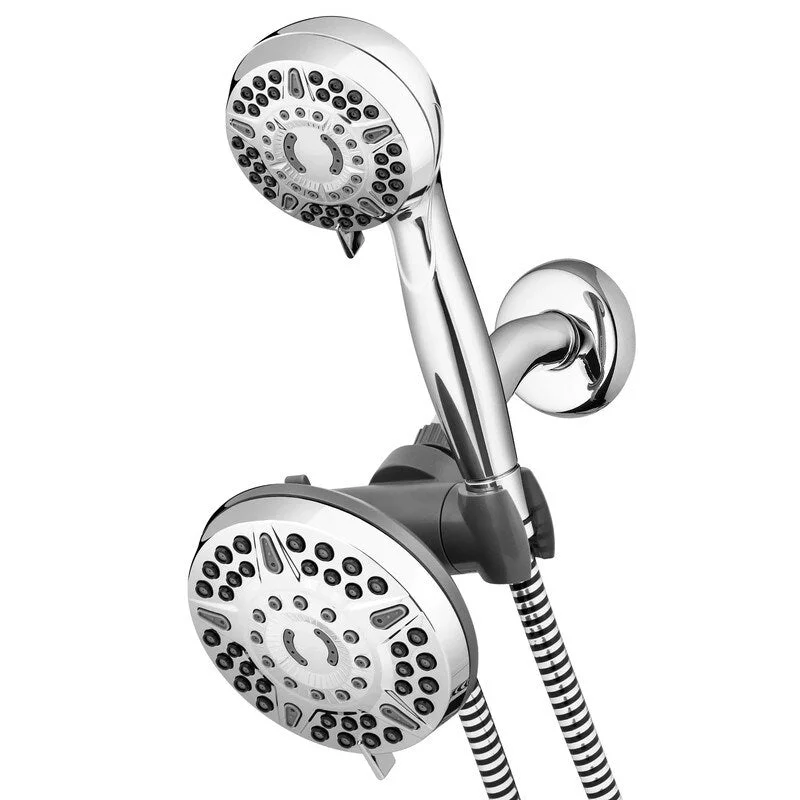 6+ Mode Powerpulse Massage Dual Shower Head System