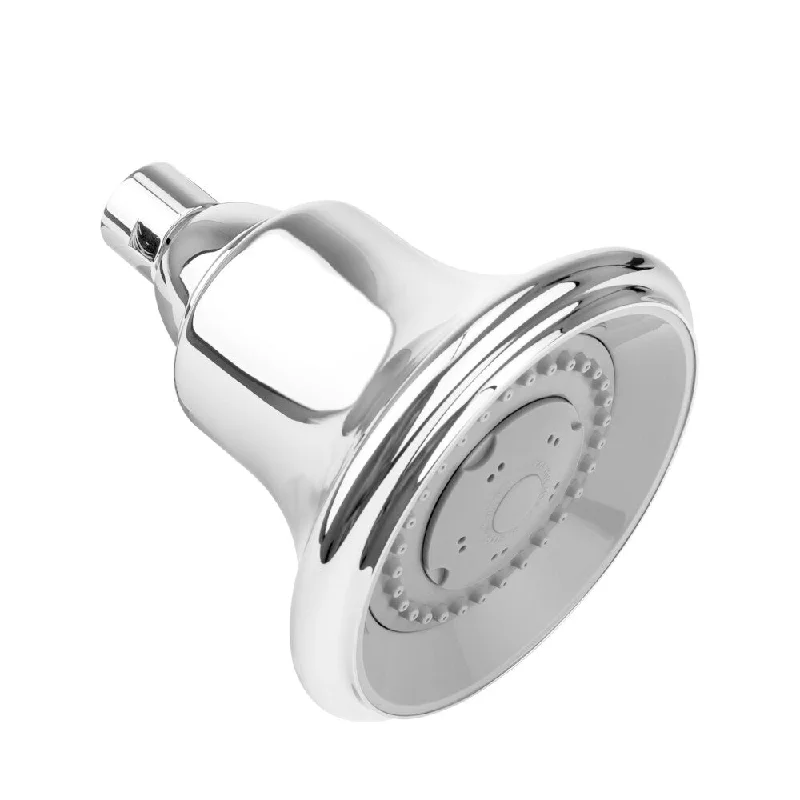 Bell 2-Spray 4-1/2 in. Stream to Massage Showerhead in Polished Chrome