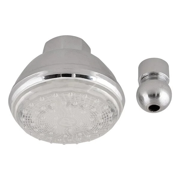 INSTEN 7 Colors LED Changing Switching Shower Head for Bathroom Washroom