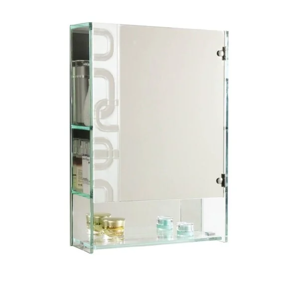 SHIMMERING LIGHT- Elegant Mirror Cabinet Ideal for Jewelry & Cosmetics