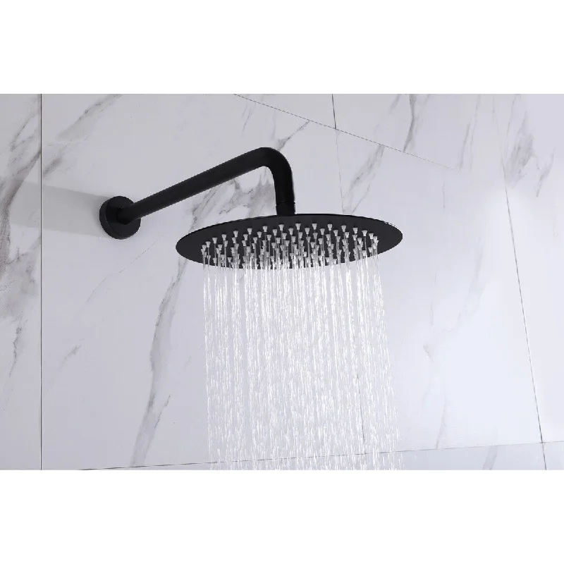 Wall Mounted Rainfall Shower Head System - 17.32*12.59*4.92