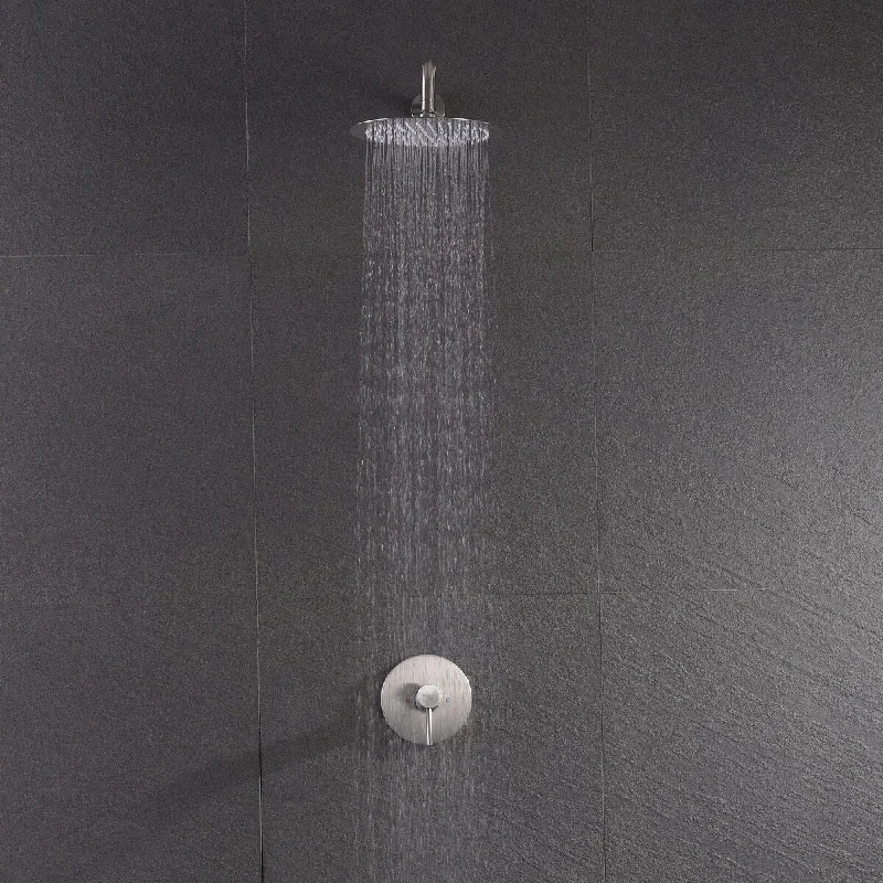 Wall Mounted Rainfall Shower Head System - 17.32*12.59*4.92