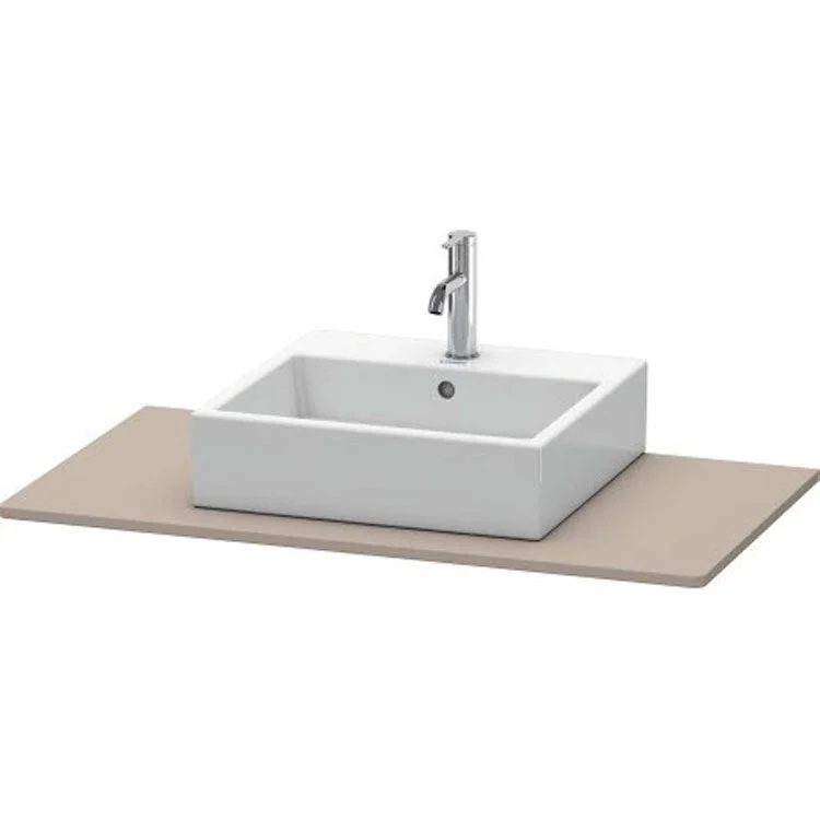 Lavatory Console XSquare Basalt Matte Single Basin 39-3/8 x 21-5/8 Inch