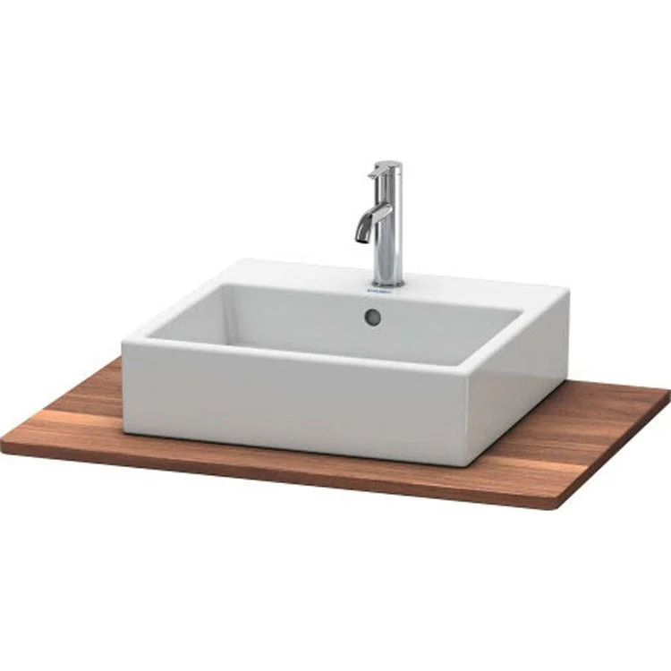 Lavatory Console XSquare American Walnut Single Basin Massive 31-1/2 x 21-5/8 Inch