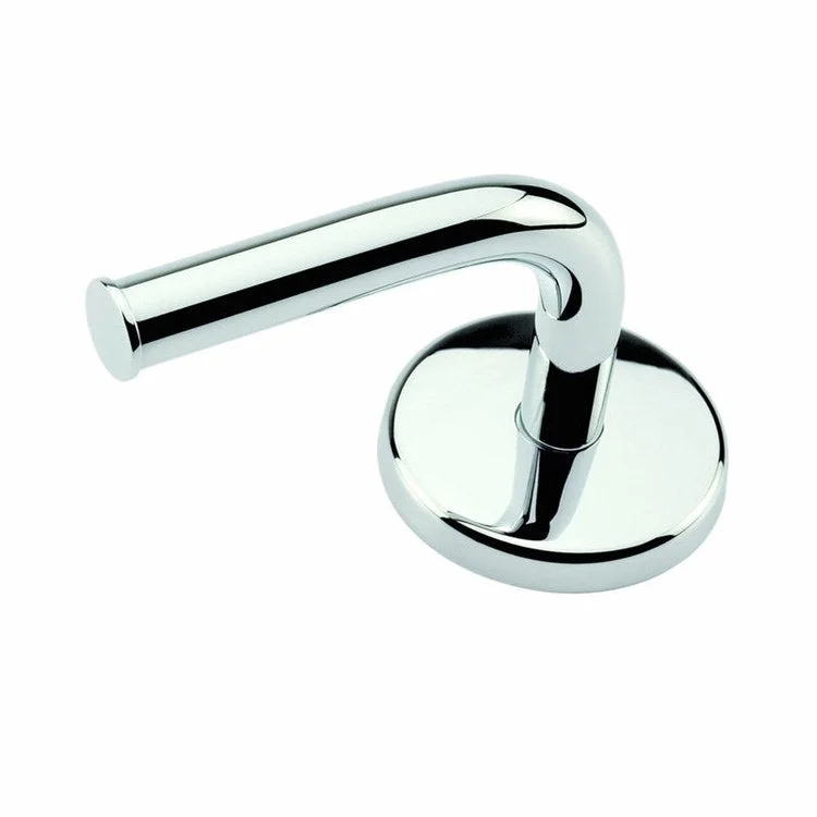 Toilet Paper Holder Hotelier Spare 1 Post Vertical Satin Nickel Brass 4 Inch 3-3/16 Inch Wall Mount