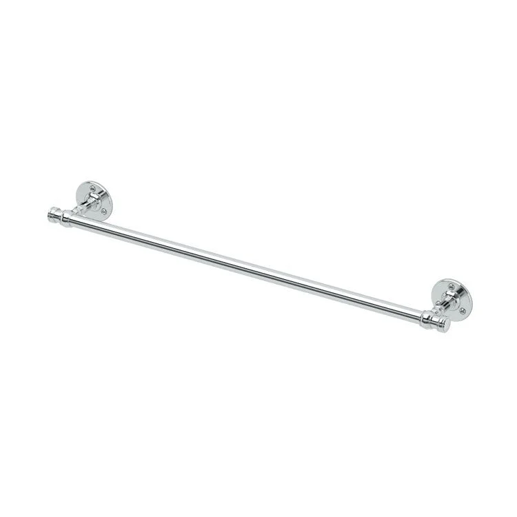 Toilet Paper Holder Kubic 2 Post Spring Loaded Polished Chrome Brass 5-13/16 Inch 3-1/4 Inch Wall Mount