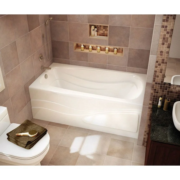 Tub Tenderness 60 x 32 Inch Alcove Aeroeffect Left Hand White Acrylic