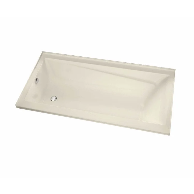 Tub Exhibit 60 x 32 Inch Alcove Whirlpool Left Hand Bone Acrylic