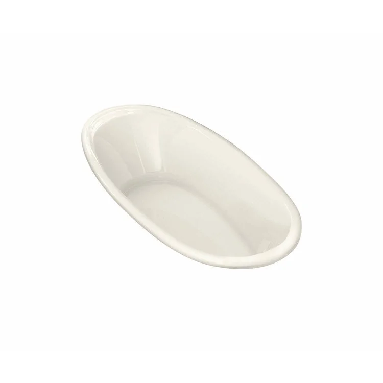 Tub Saturna 72 x 36 Inch Drop-in Whirlpool End Biscuit Acrylic