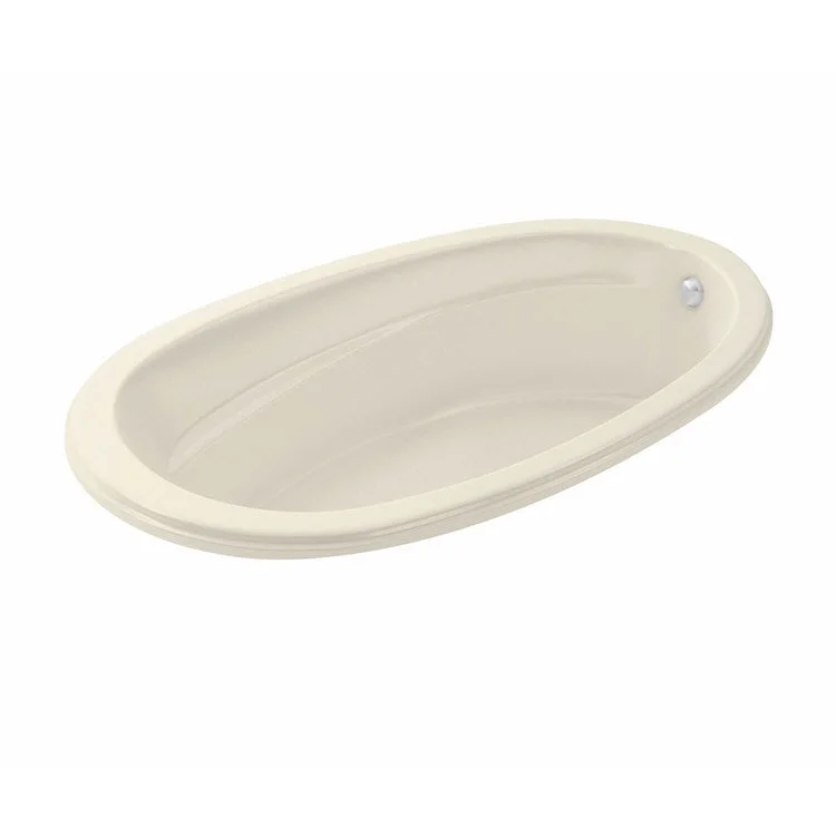 Tub Talma 72 x 42 Inch Drop-in Combined Whirlpool Aeroeffect End Bone Acrylic