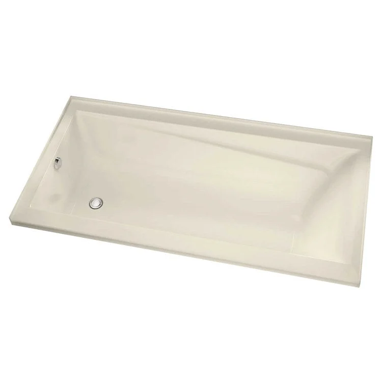 Tub Exhibit IF 60 x 36 Inch Alcove Combined Whirlpool Aeroeffect Left Hand Bone Acrylic