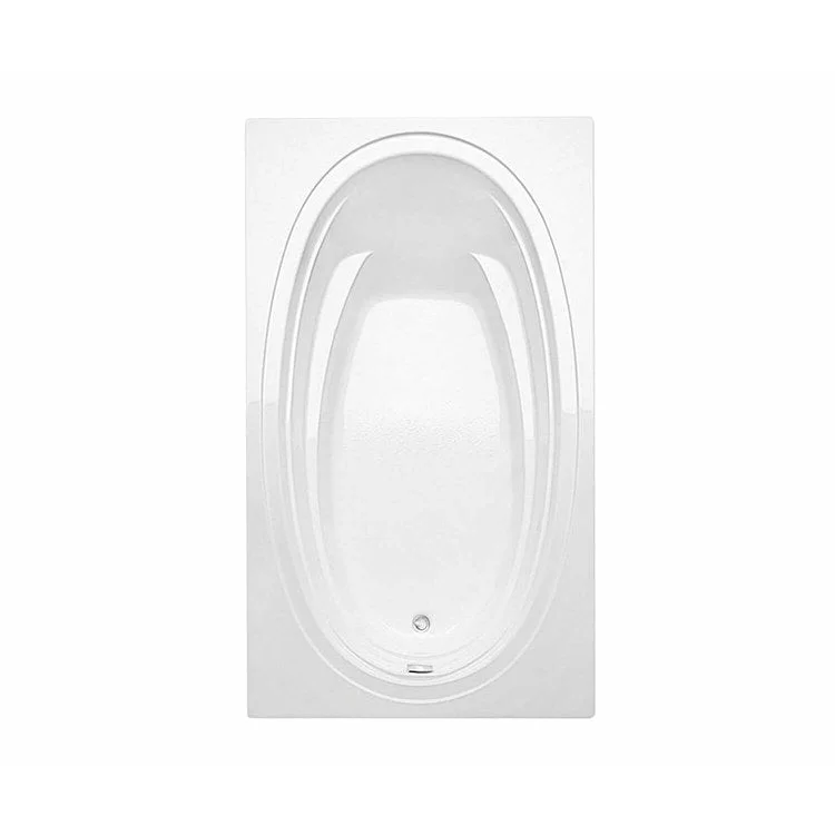 Tub Panaro 60L x 42W Inch Drop-In Left Hand White Acrylic