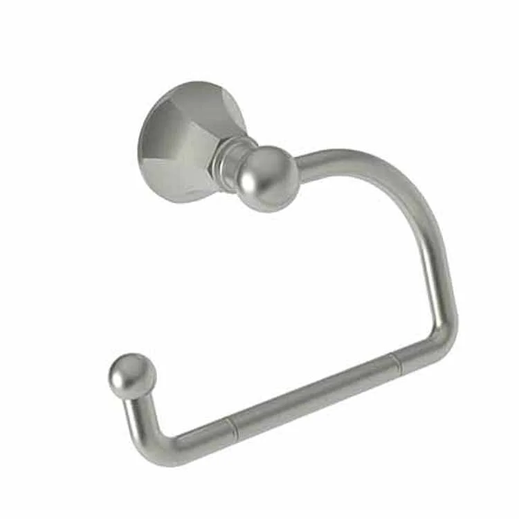 Toilet Paper Holder Metropole Open Roller Satin Nickel PVD Brass 5-7/8 Inch 3-1/7 Inch Wall Mount