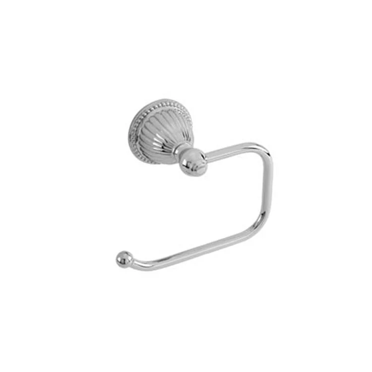 Toilet Paper Holder Alexandria Open Roller Antique Nickel Brass 6-1/4 Inch 3-1/8 Inch Wall Mount