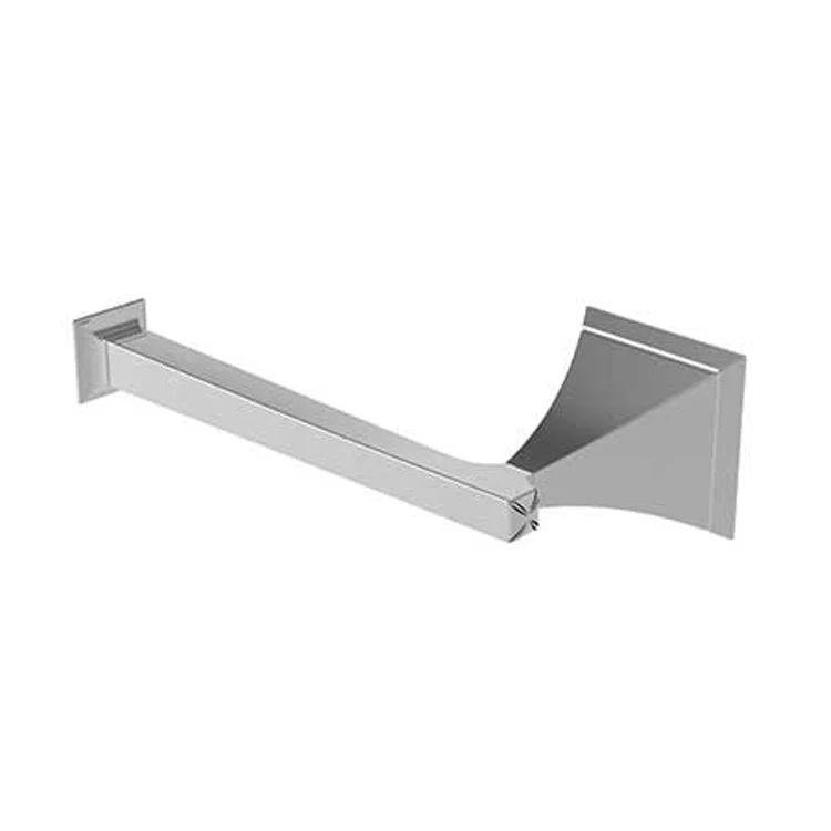 Toilet Paper Holder Joffrey Open Roller Polished Brass Uncoated Living Brass 7-5/7 Inch 3-2/3 Inch Wall Mount