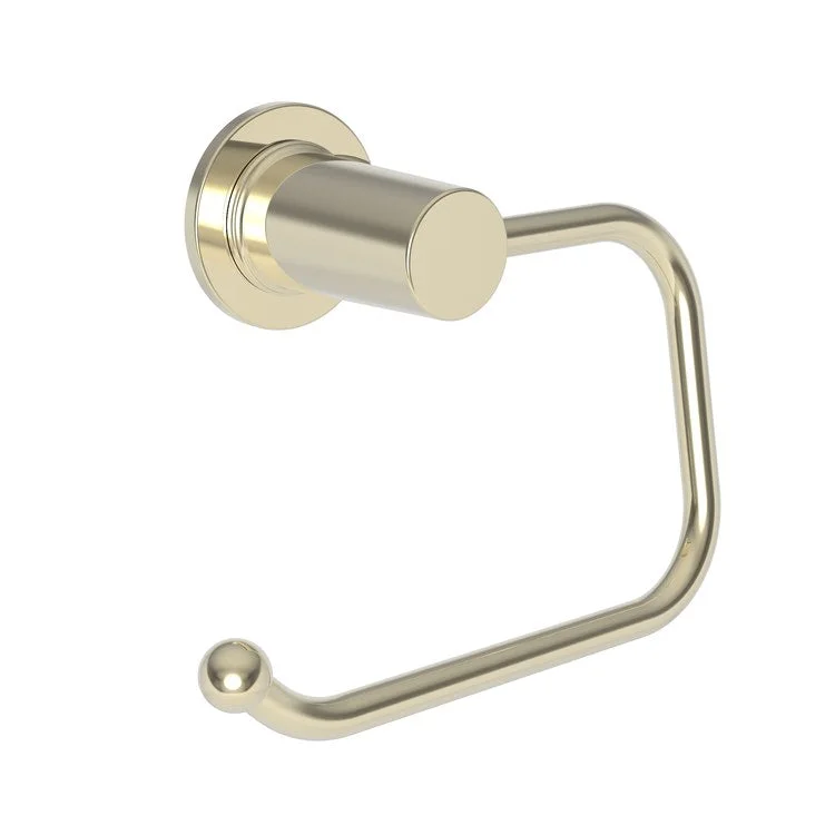 Toilet Paper Holder Dorrance Open Roller French Gold PVD Brass 6-1/4 Inch 3-1/7 Inch Wall Mount