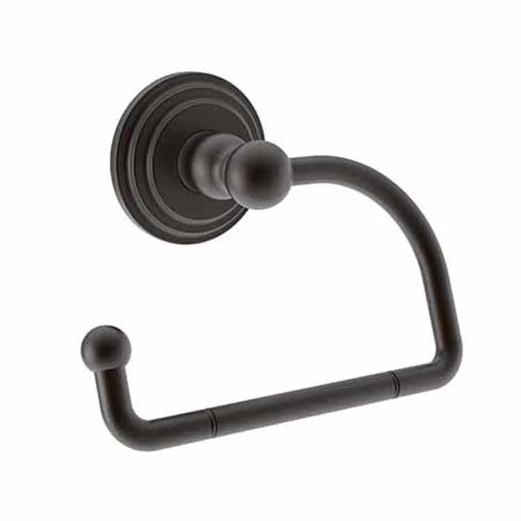 Toilet Paper Holder Alveston Open Roller English Bronze Brass 5-7/8 Inch 3-1/4 Inch Wall Mount